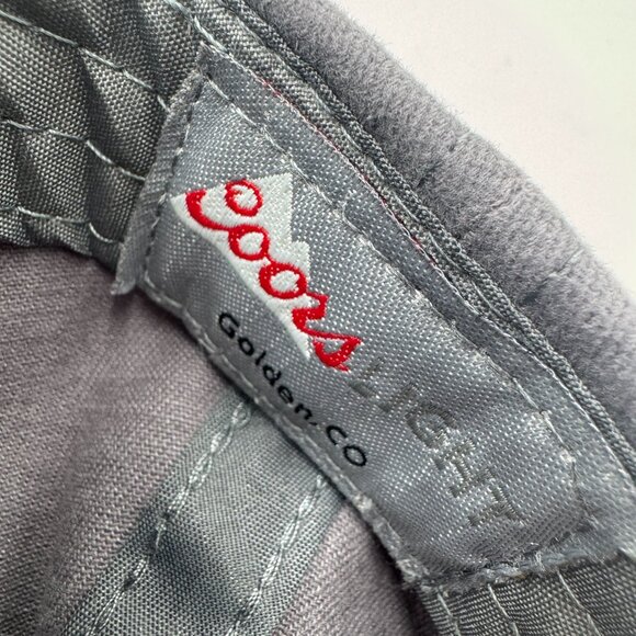 COORS LIGHT Mens Hat Snapback Gray Trucker Baseball Colorado Cap Promo - Picture 3 of 14
